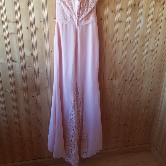 Gorgeous Christina Wu dress in blush - Picture 2 of 5